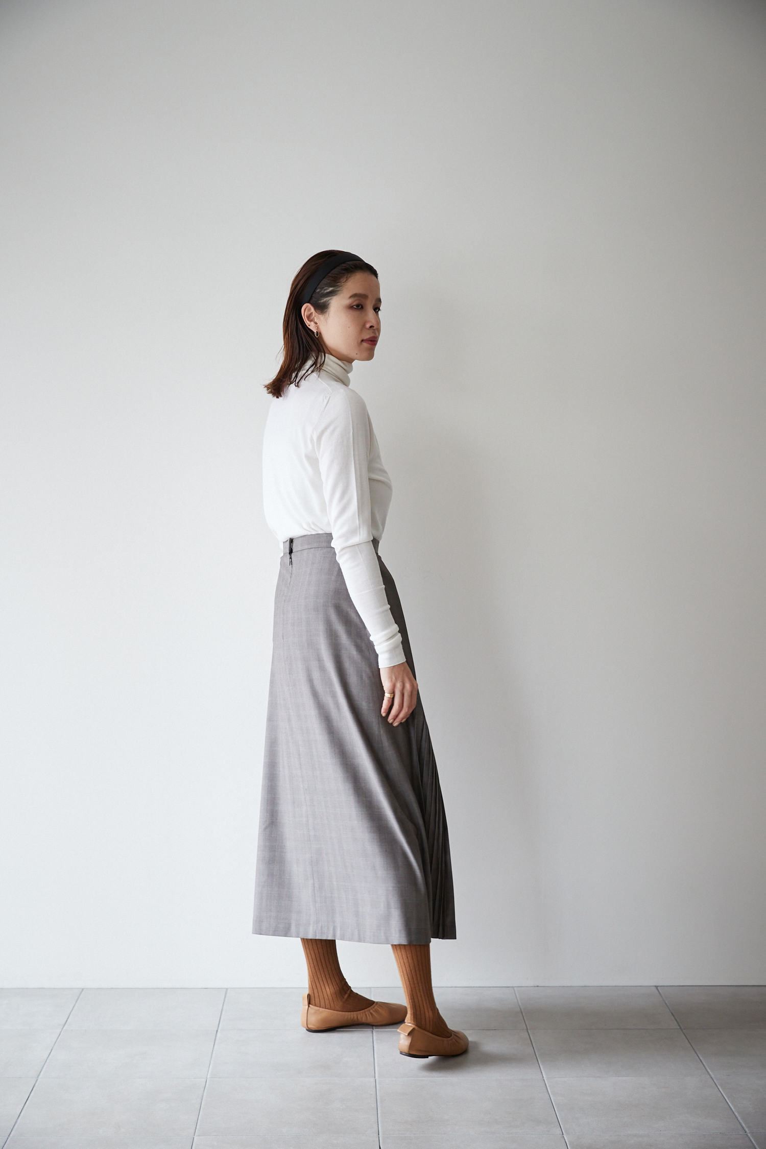 ユーモレスク wrap skirt bordeaux36 | uvastartuphub.com