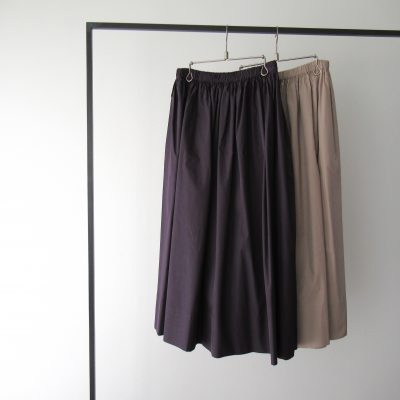 即日発送可能 セール❗humoresque ユーモレスク mix tuck skirt ロングスカート