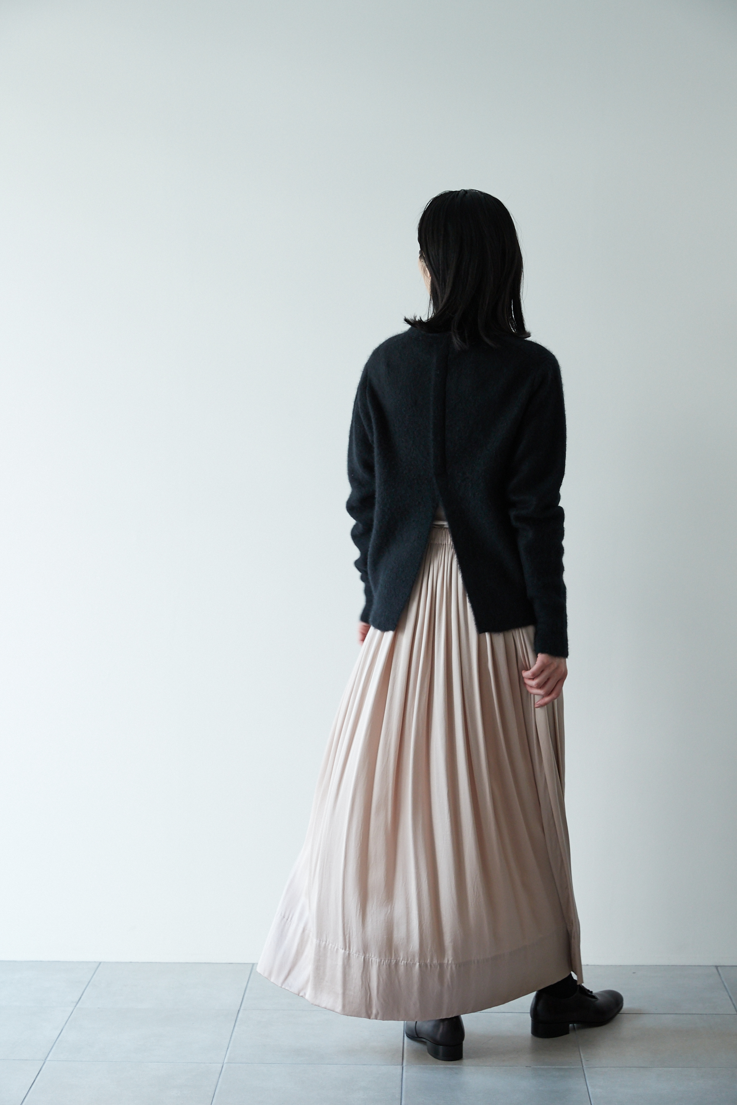 humoresque シルクギャザースカート gather skirt-