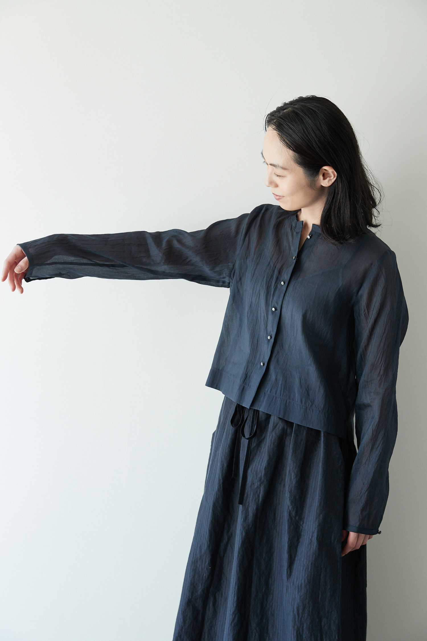 即納格安最終価格 humoresque shirt dressユーモレスク ワンピース